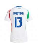 Itálie Matteo Darmian #13 Venkovní Dres pro Dámské ME 2024 Krátký Rukáv